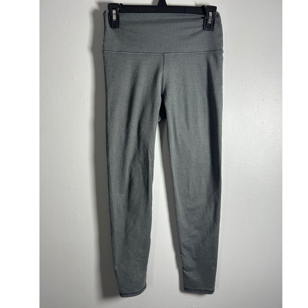 Aerie Chill Play Move Leggings Gray High‎ Waist Athletic Activewear Size Small